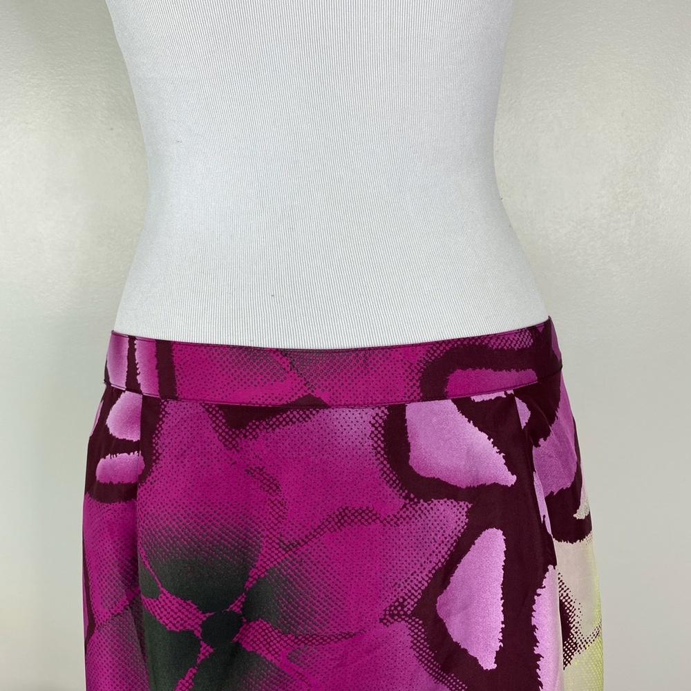 NWT Calvin Klein Pomegranate Multi-Color Skirt Plus Size 0X - Picture 5 of 13
